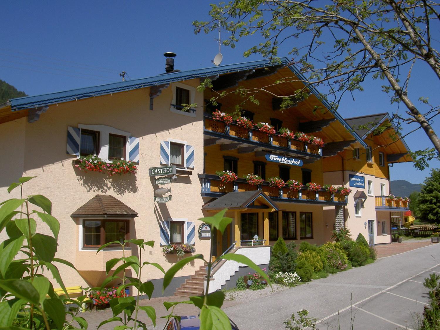 Hotel Hammerwirt - Forellenhof Унтертауерн Екстериор снимка